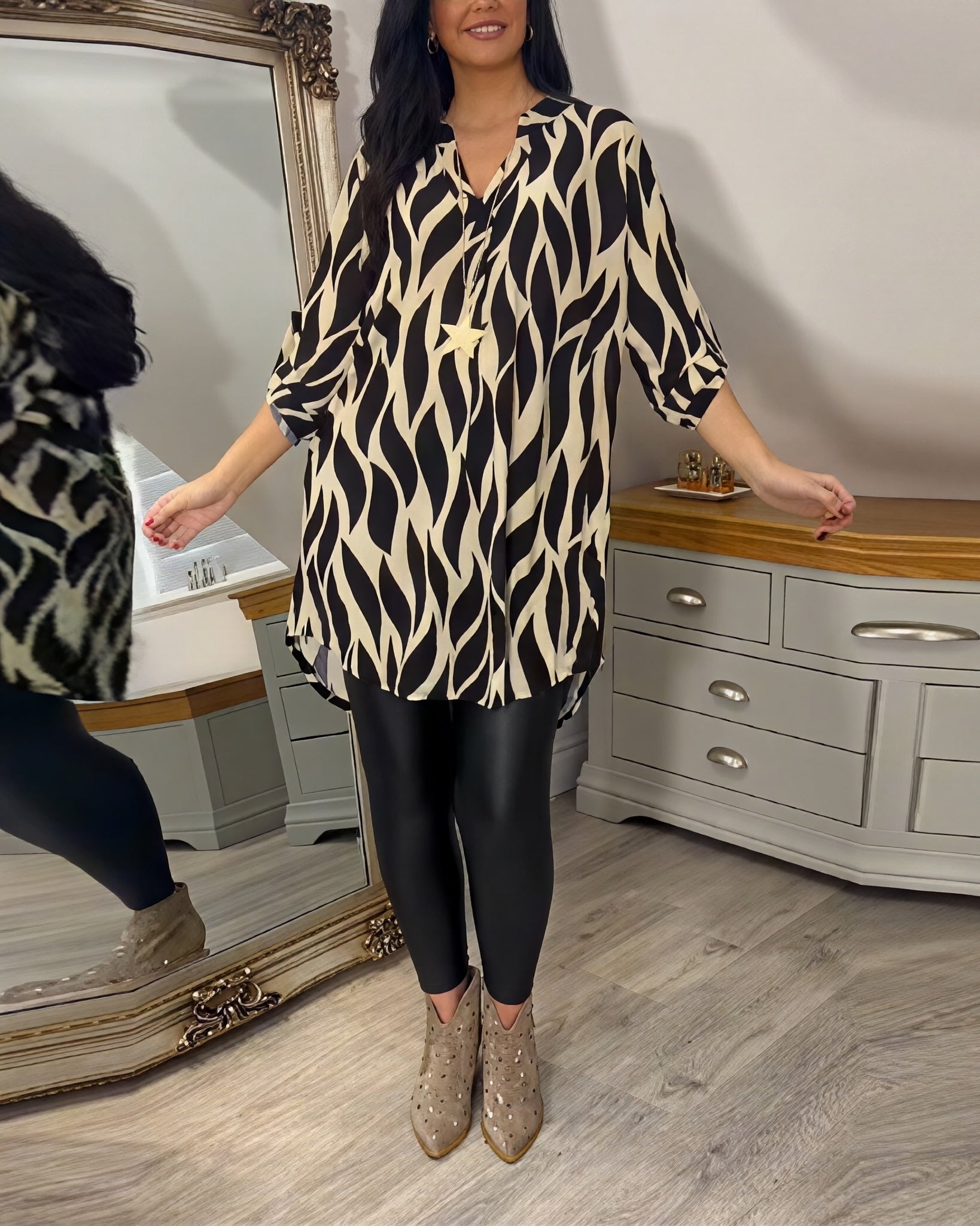 Eleanor - Blouse féminine avec design