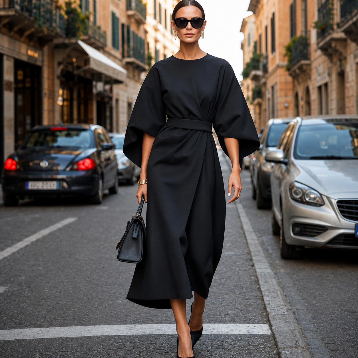 Sonia - Robe Chic à Manches Amples