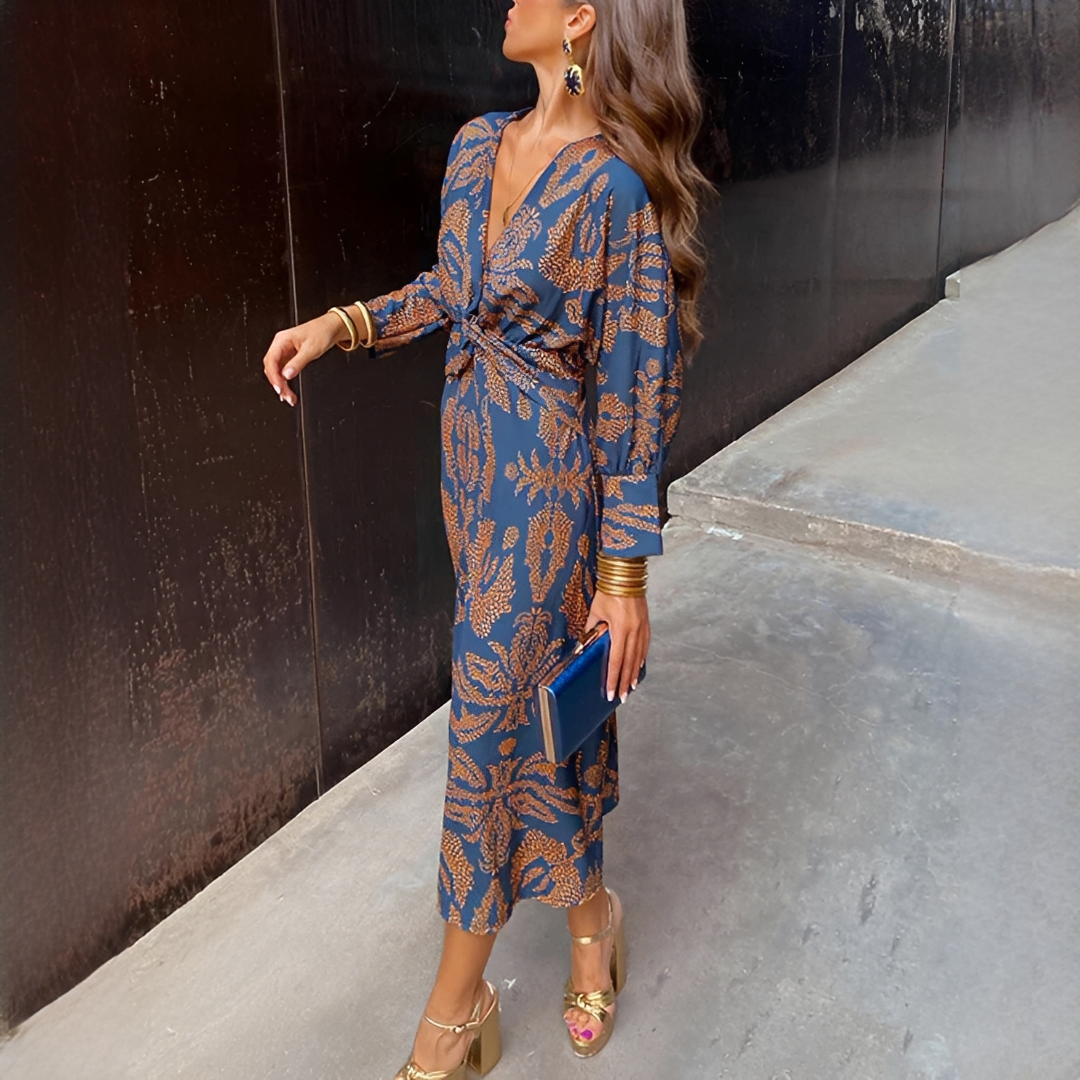 Elsie - Robe maxi élégante