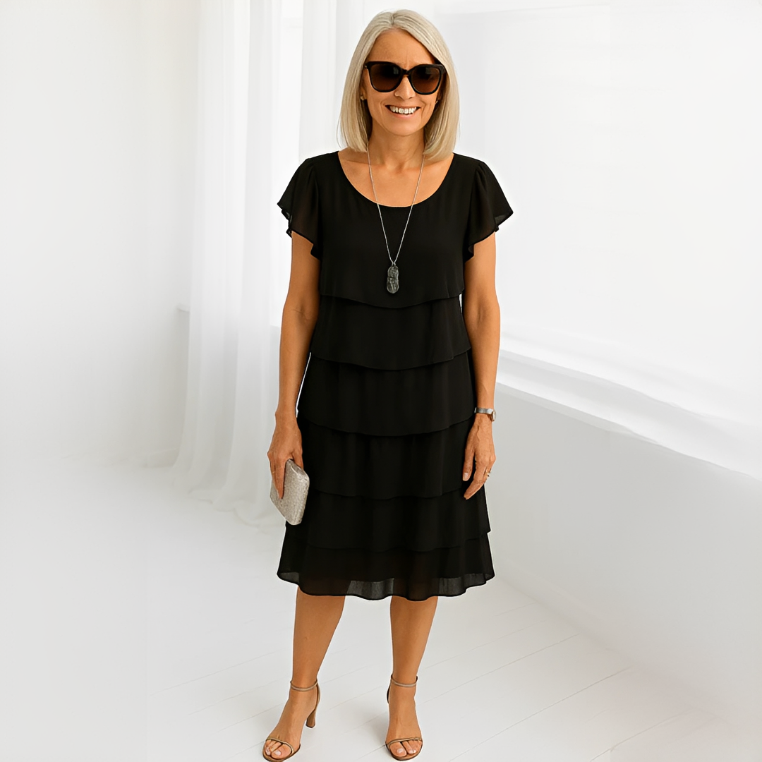 Keren - Robe midi élégante