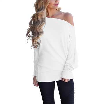 Cordelia - Chemise Élégante Épaules Dénudées