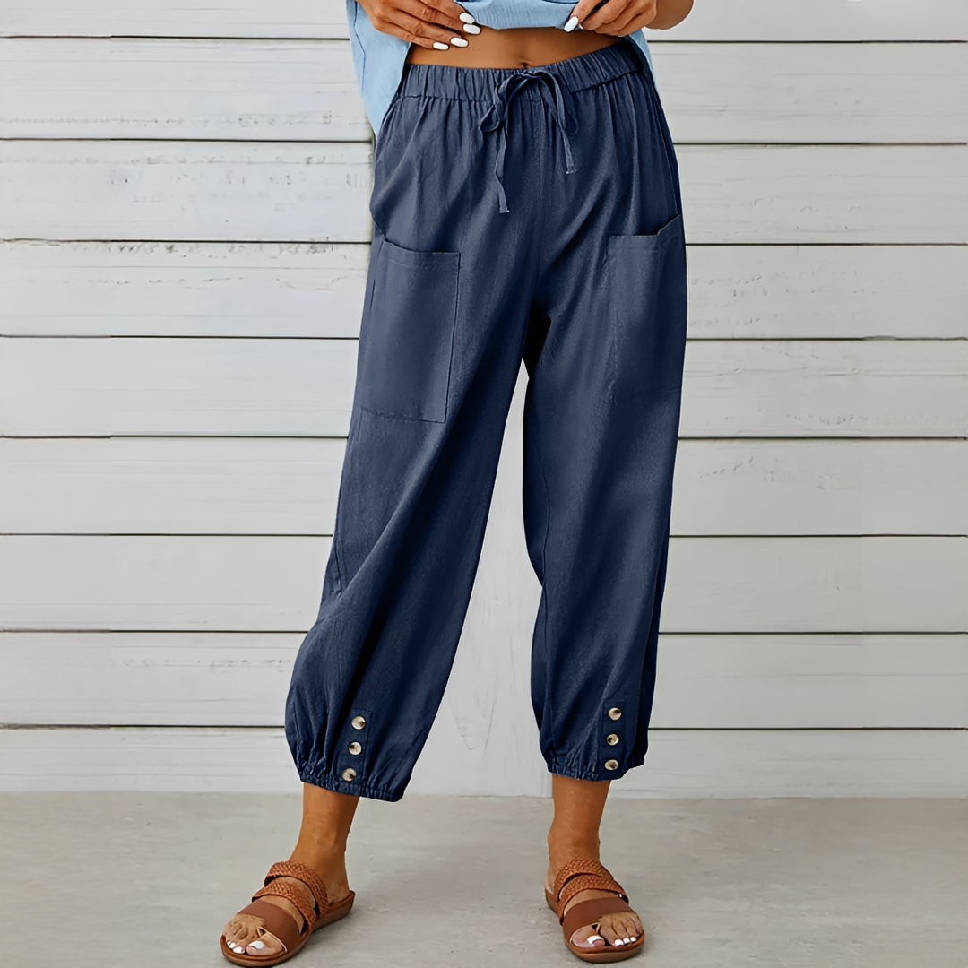 Scarlett - Pantalon agréable à lacets