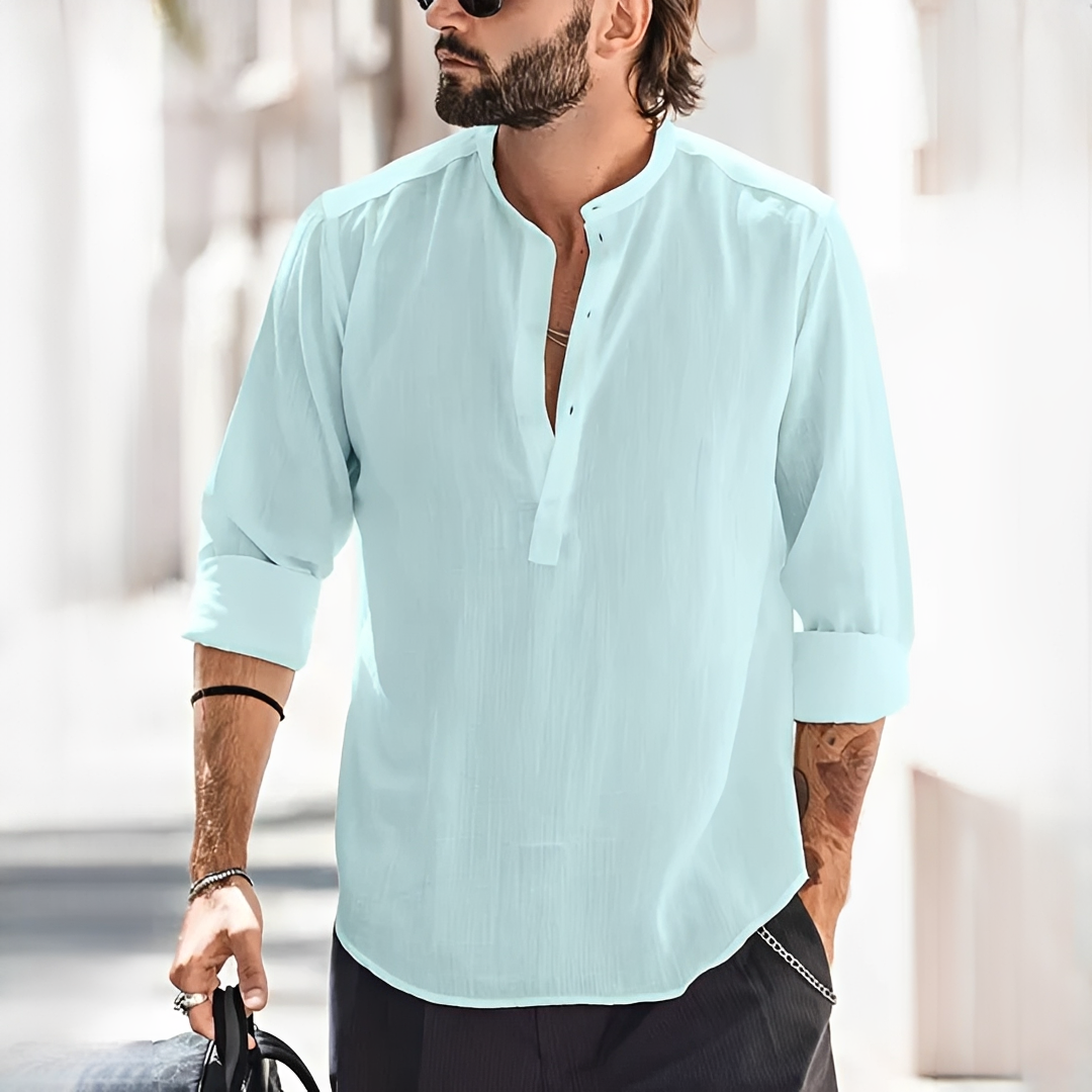 Enrico - Chemise d'été légère et à la mode pour homme