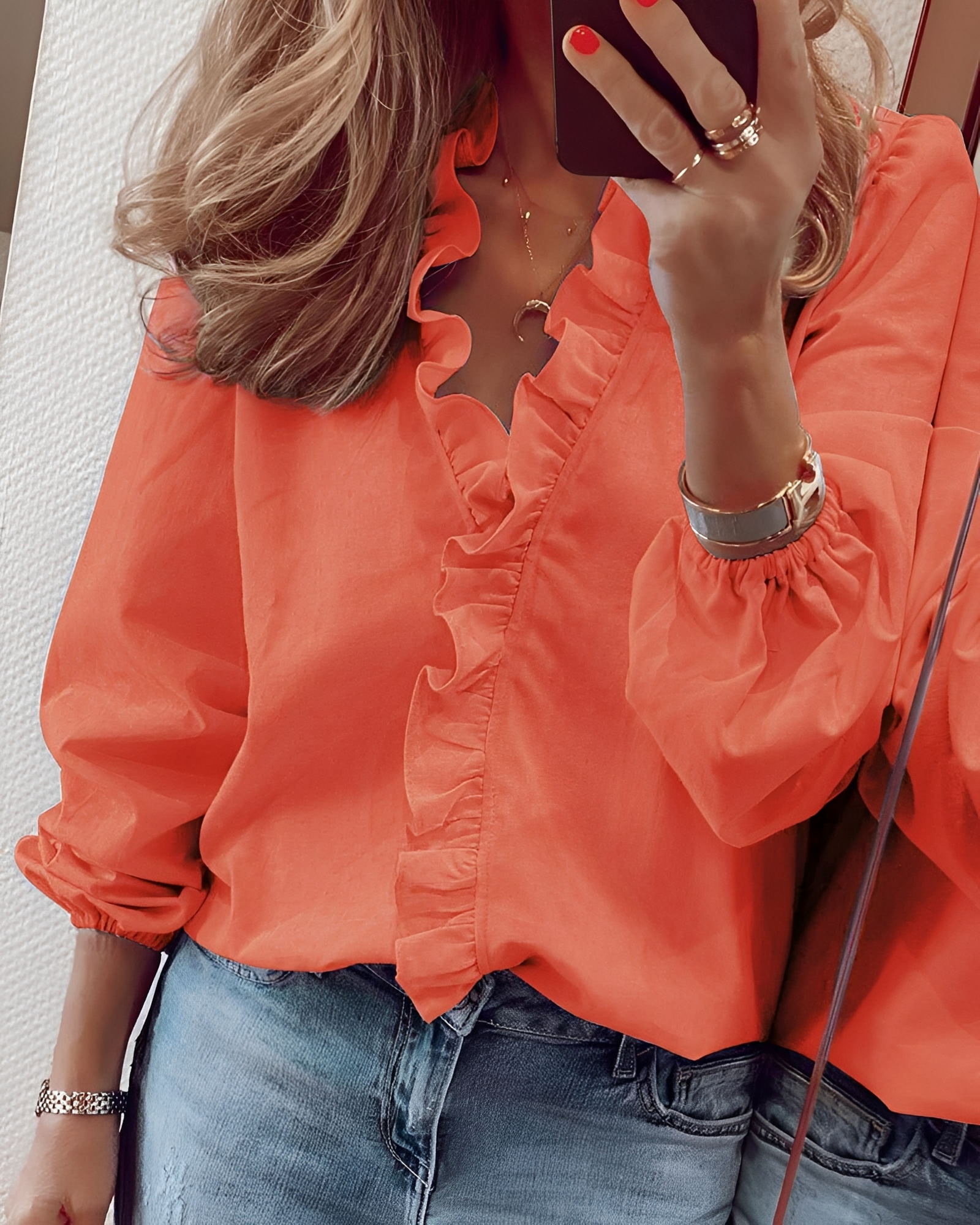 Sabrina - Blouse Élégante et Raffinée