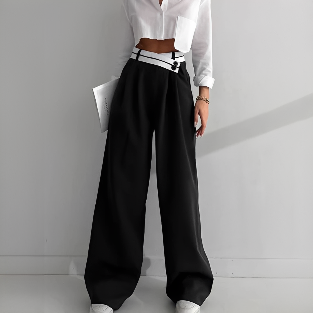 Aurilla - Pantalon large élégant
