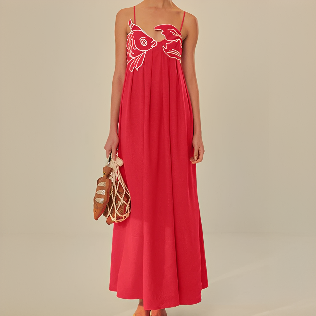 Euna - Robe Cami Élégante