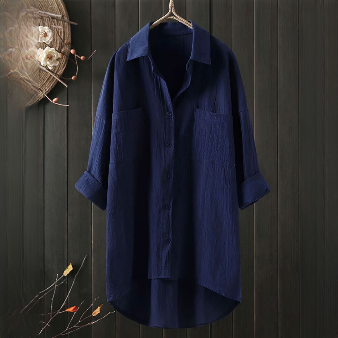 Ziva - Chemise Lâche Décontractée