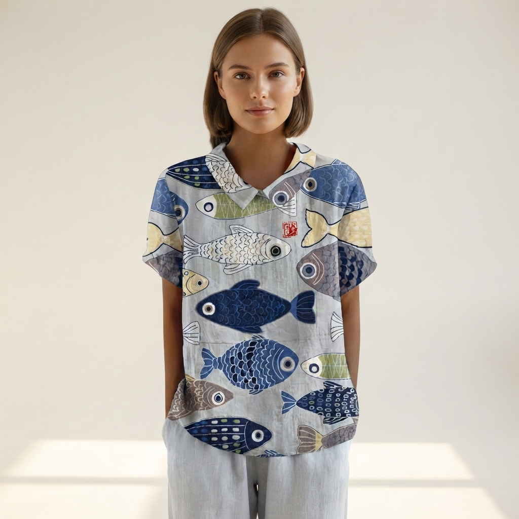 Salmah - Blouse Chic et Aérée