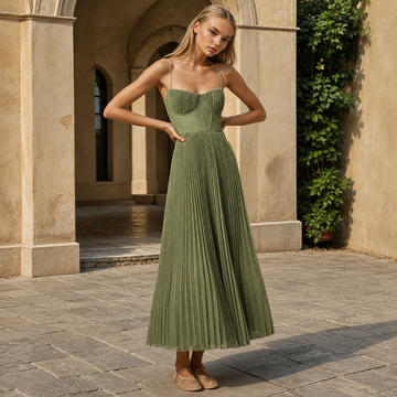Lorelei - Robe Superbe Dos Ouvert et Sans Manches