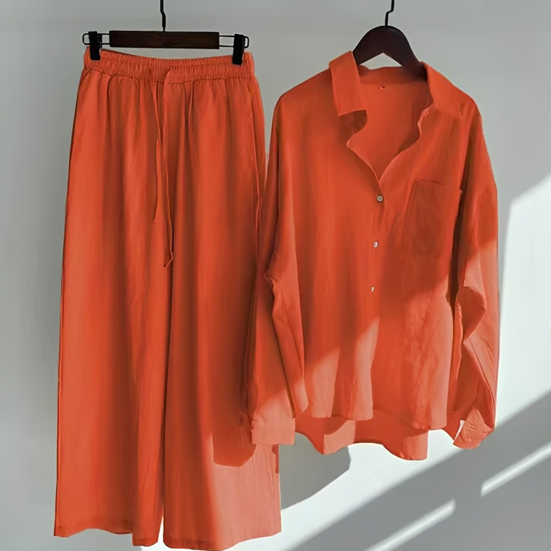 Madalynn - Ensemble Pantalon Ample