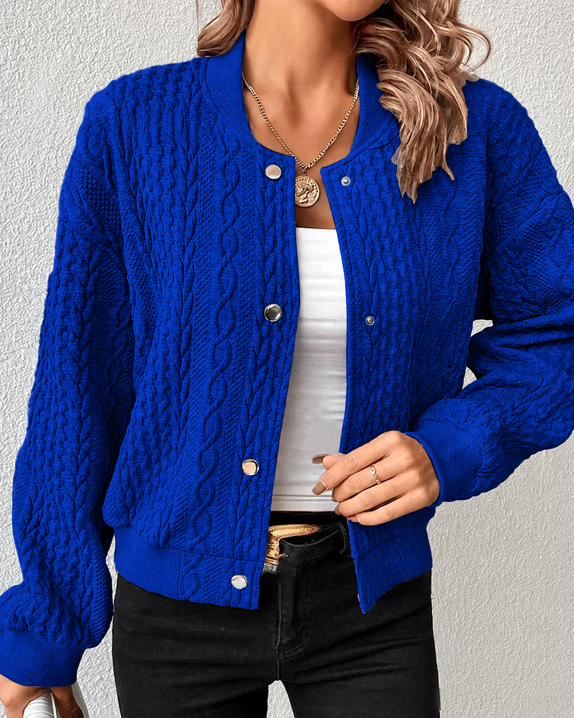 Kymbrea - Cardigan Boutonné Douillet