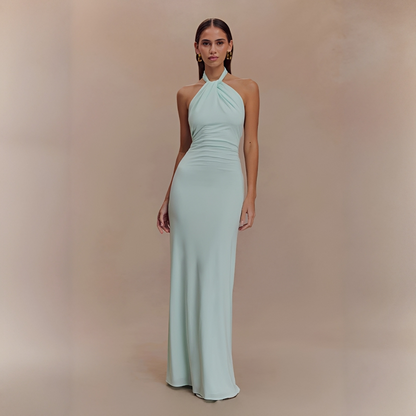 Mabel - Robe Maxi Élégante Dos Nu