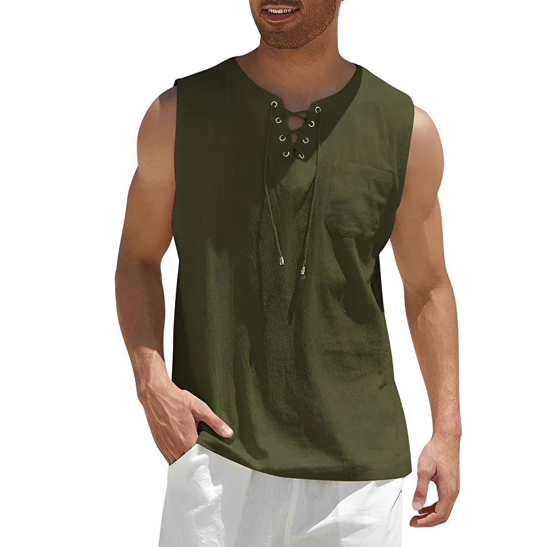 Junziem - Chemise d'été légère et à la mode pour homme