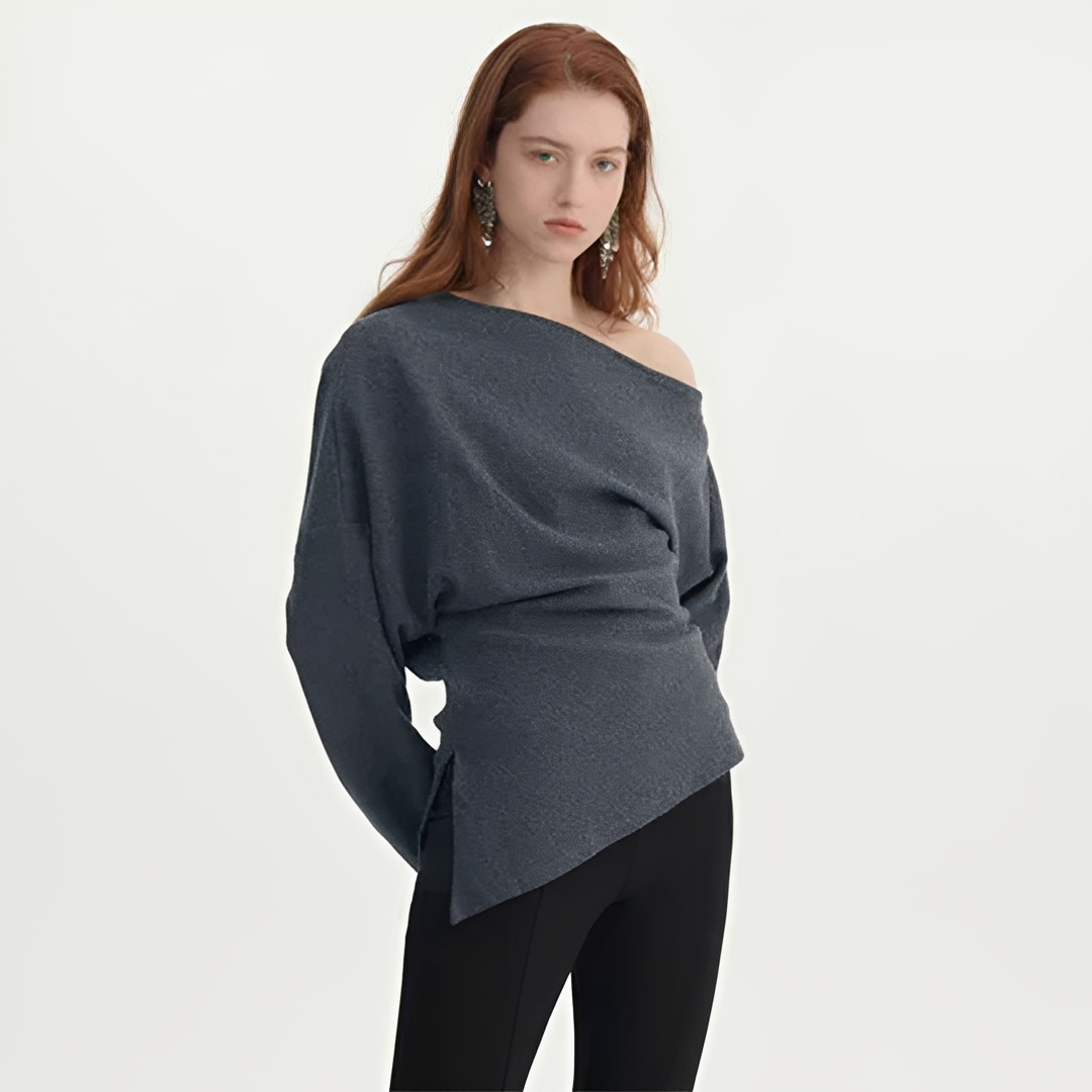 Gellie - Haut asymétrique à la mode