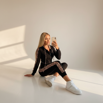 Krestell - Ensemble de Pantalon Chic avec Fermeture Éclair