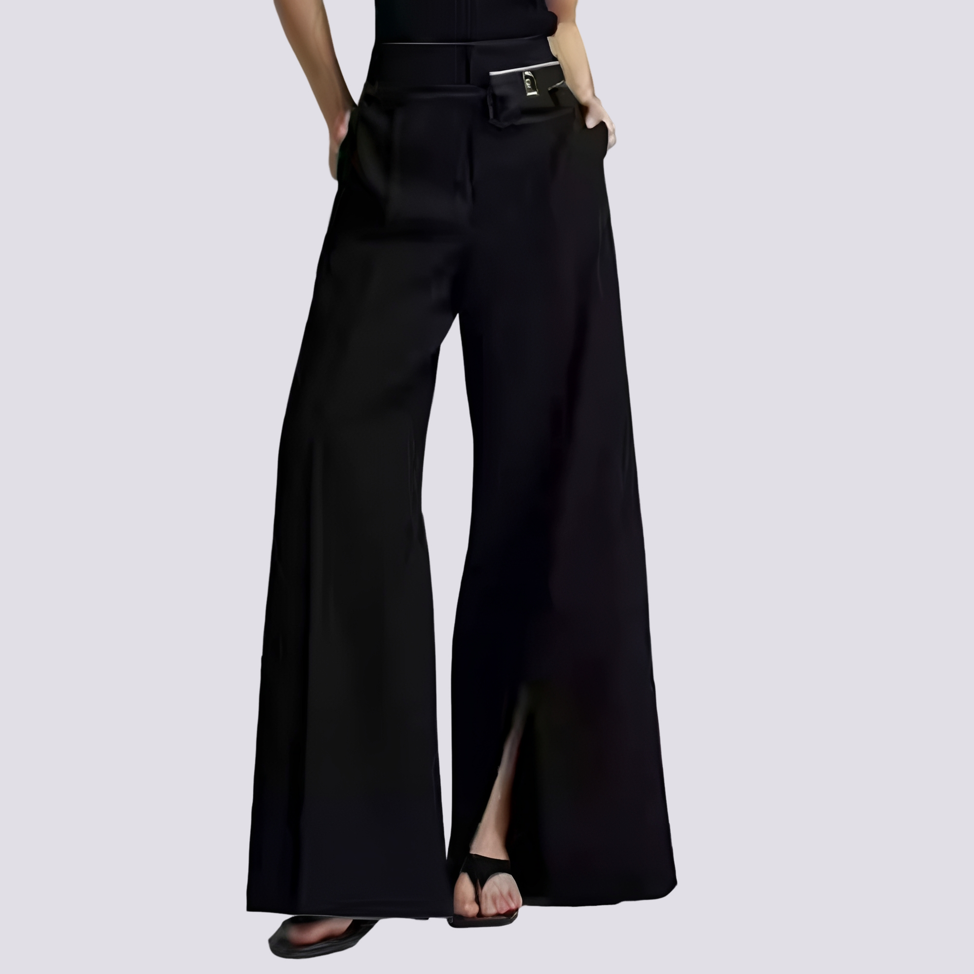 Eesa - Pantalon Élégant Évasé
