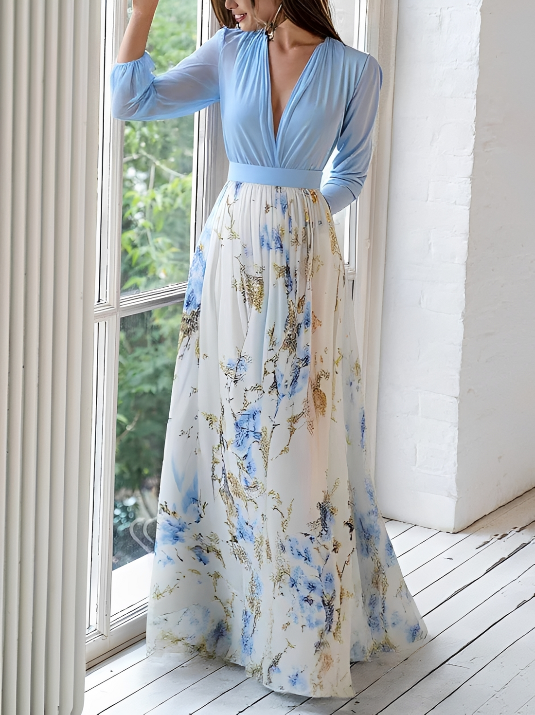 Cora - Robe Maxi Raffinée