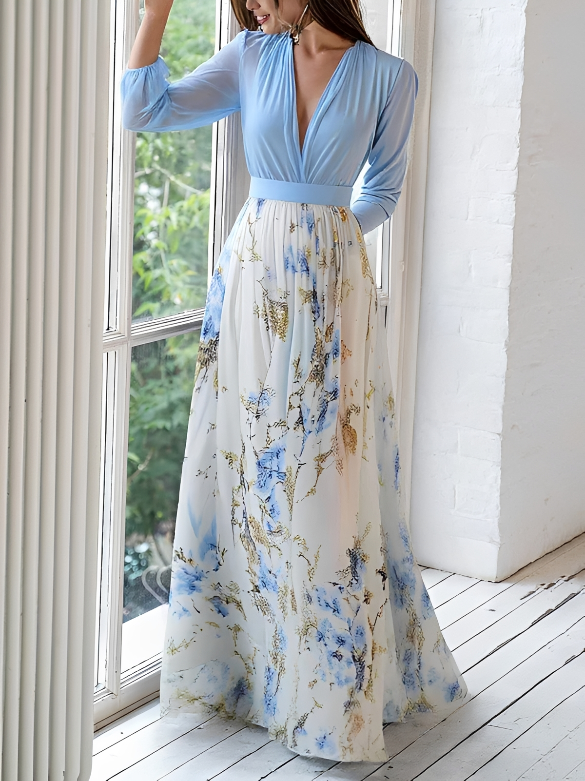 Cora - Robe Maxi Raffinée