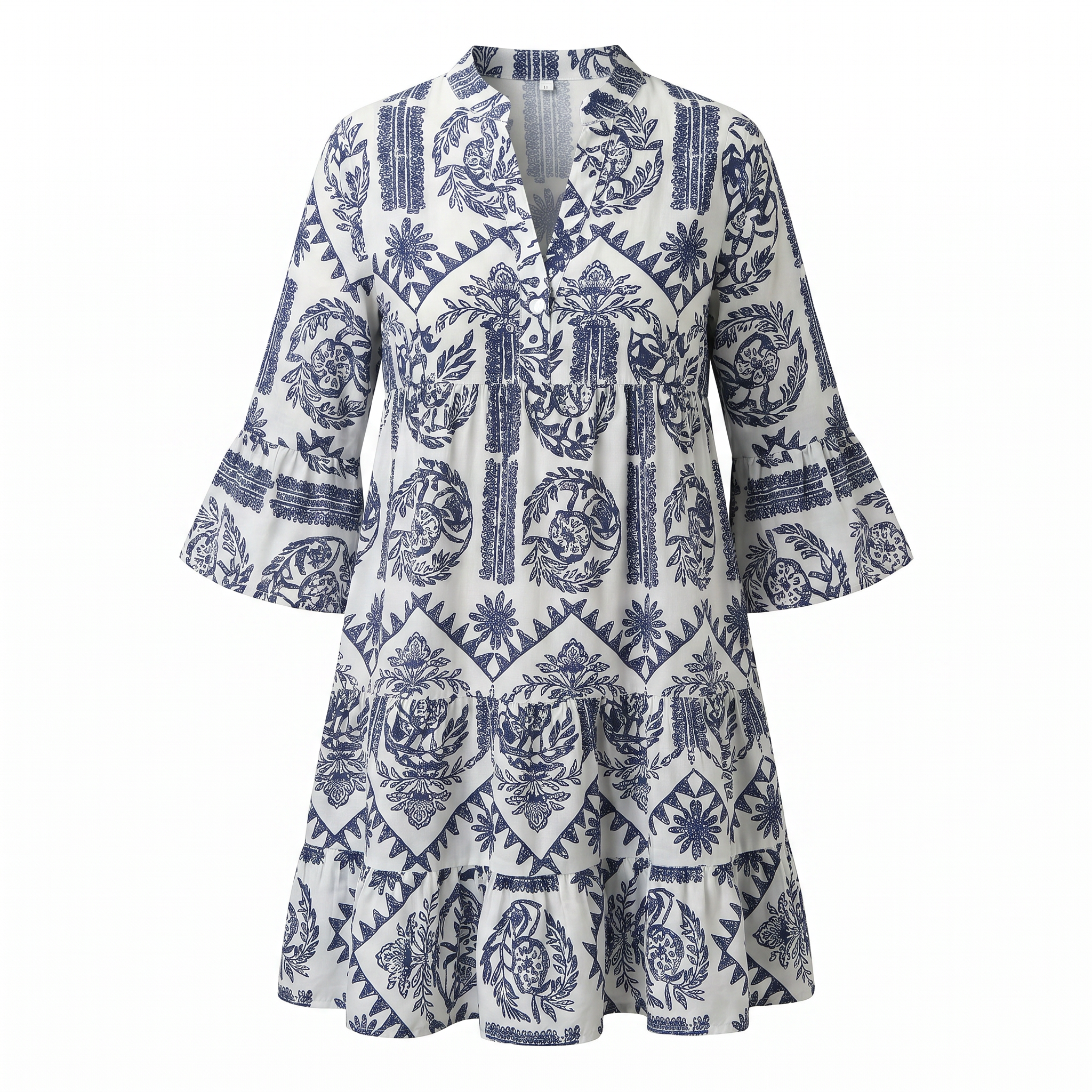 Krisella - Robe Midi Style Bohème Raffiné
