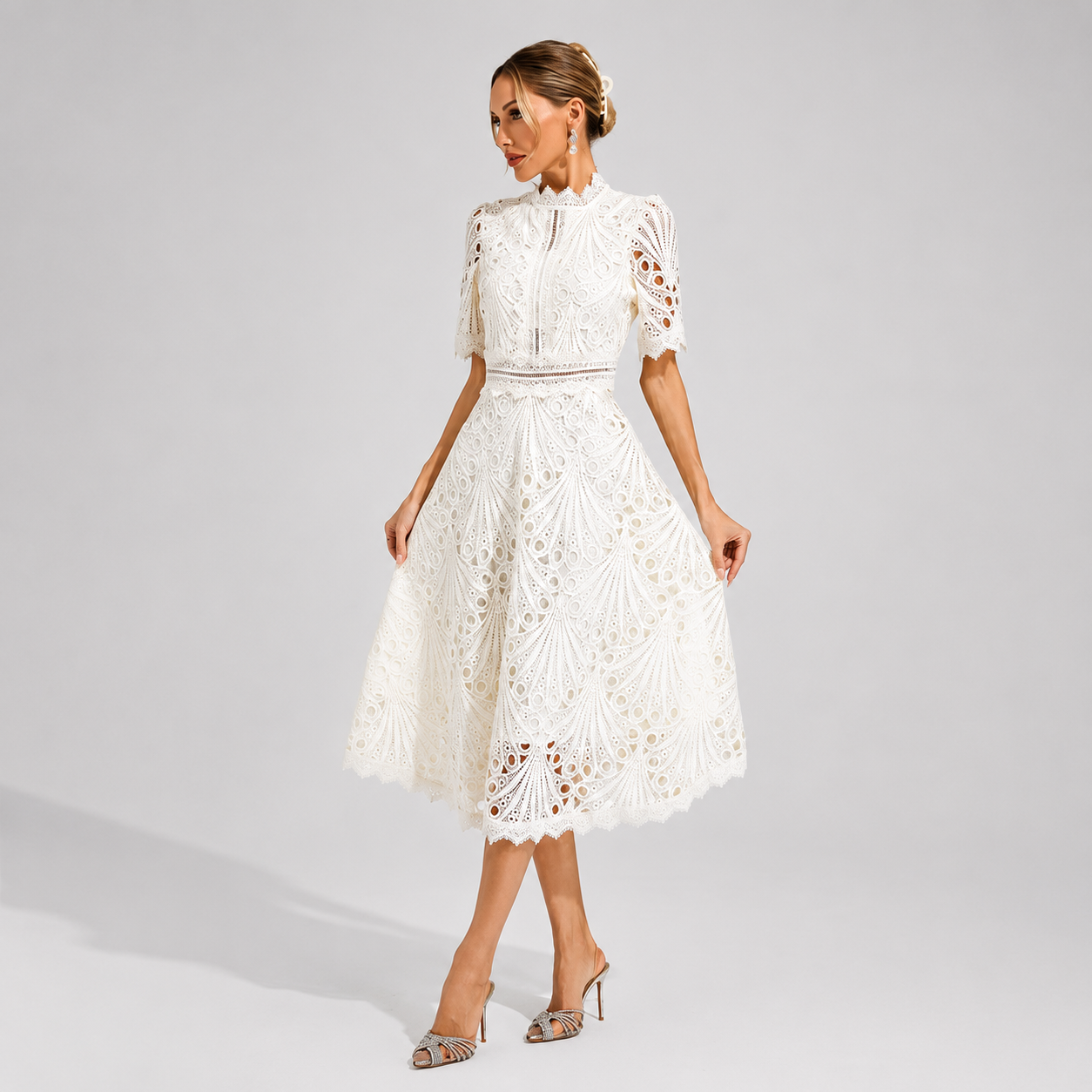 Hallie - Robe à la Mode Midi