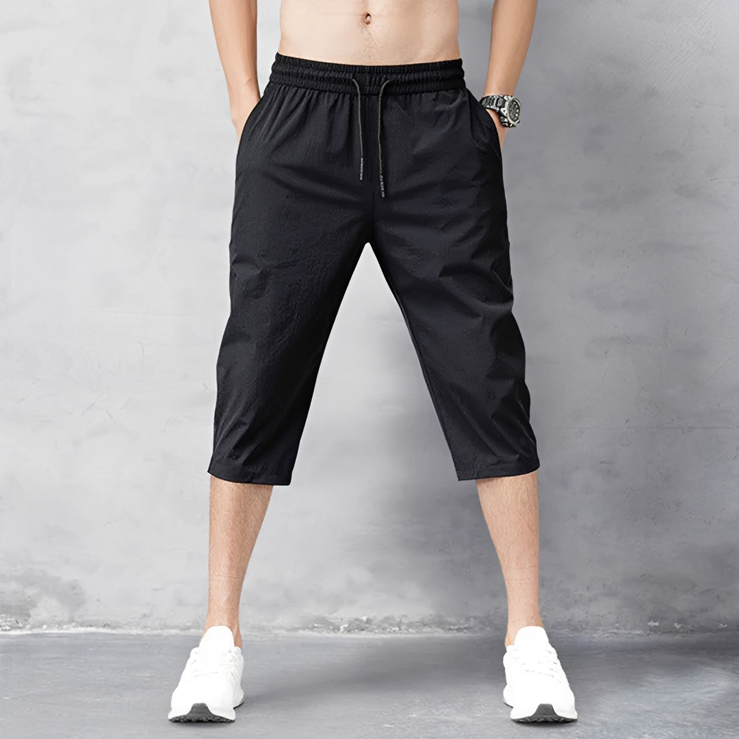 Dominick - Short Ample à Taille Élastique
