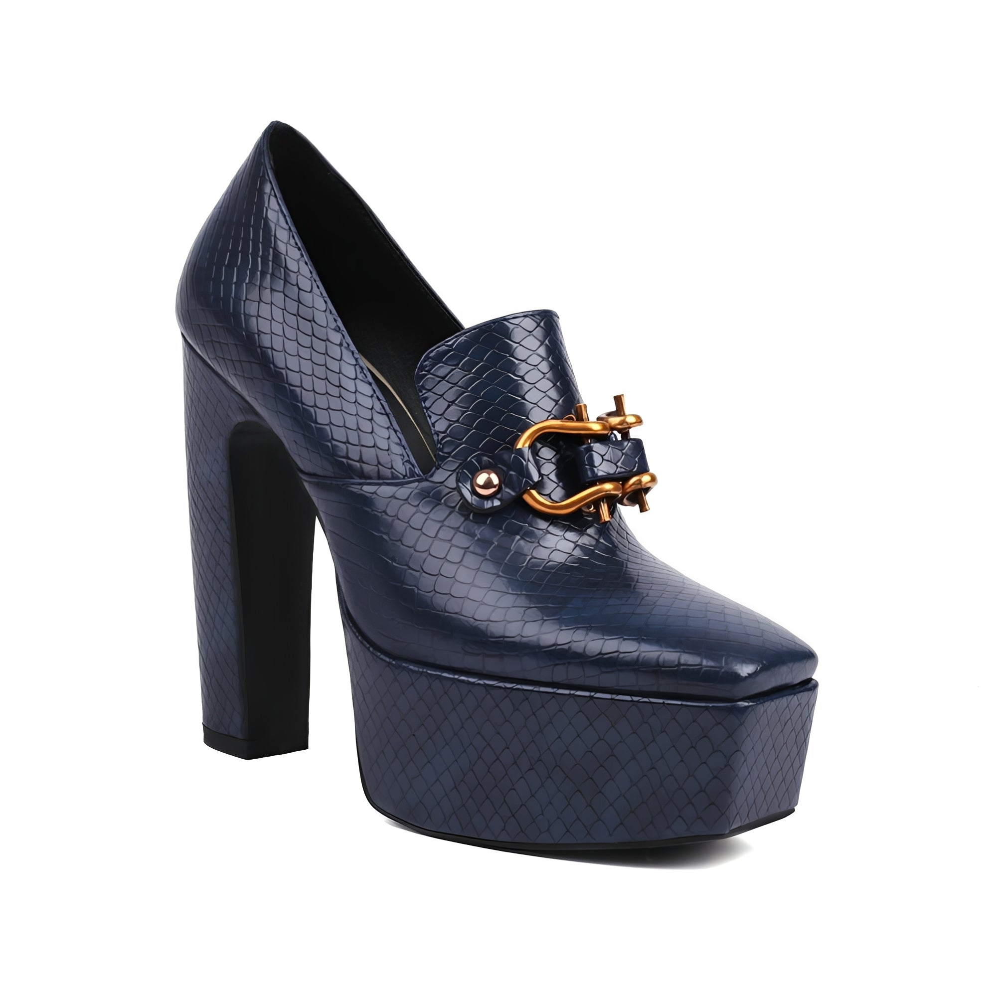 Jennie - Chaussures Élégantes à Talons Larges
