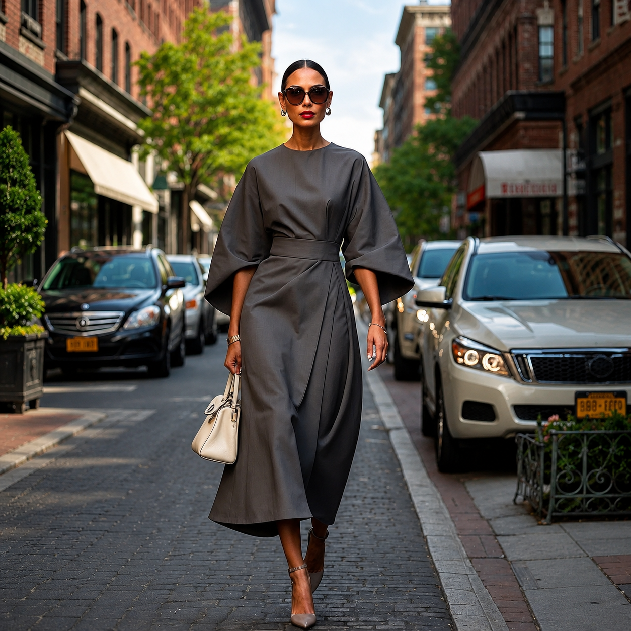 Sonia - Robe Chic à Manches Amples