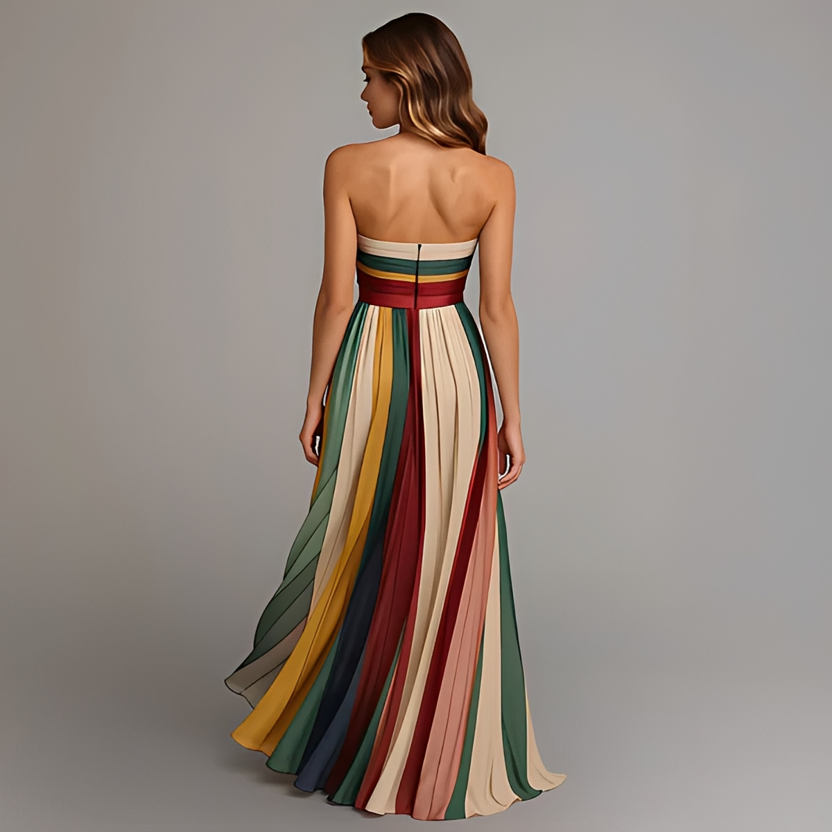 Gracelyn - Robe Maxi Chic à Bustier