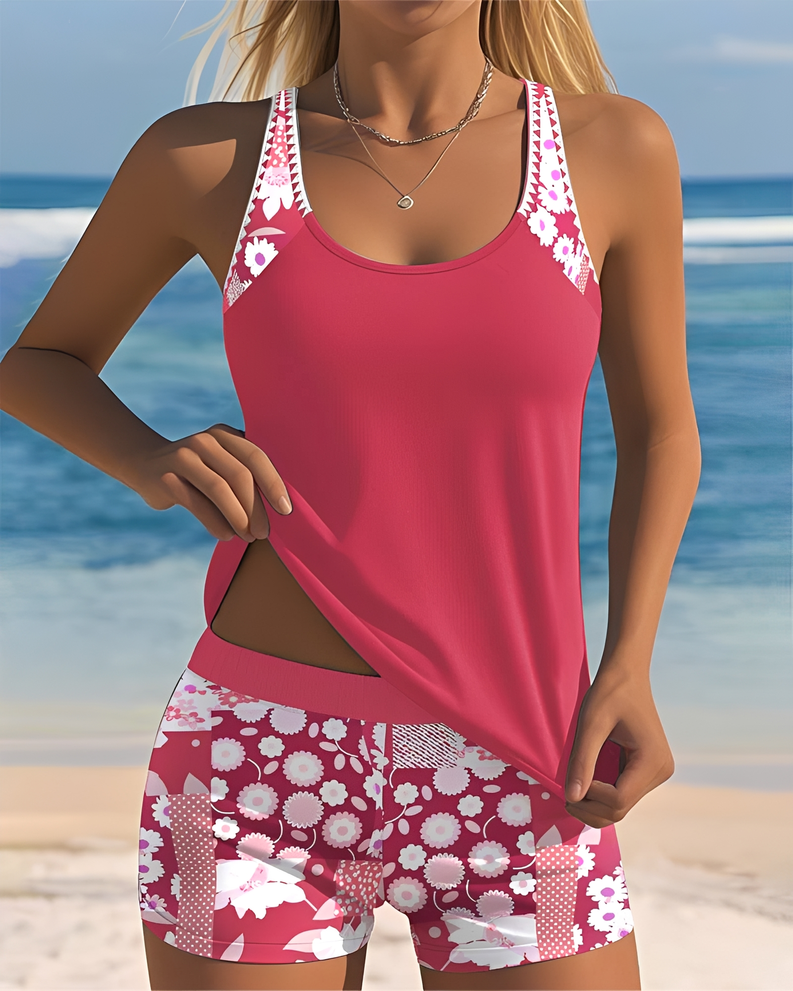 Jasmeen - Ensemble Tankini Tendance