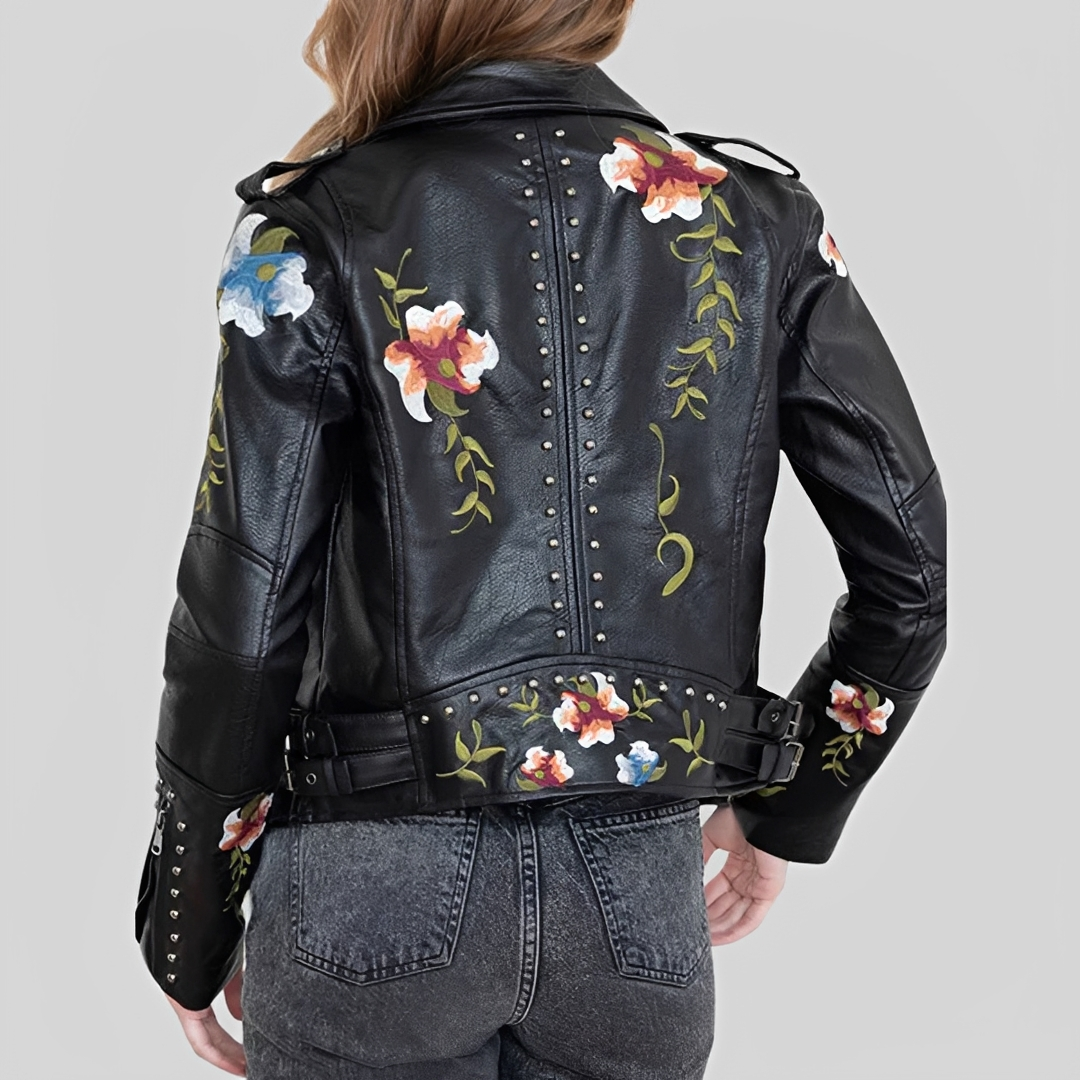 Zoey - Blazer Rétro Orné