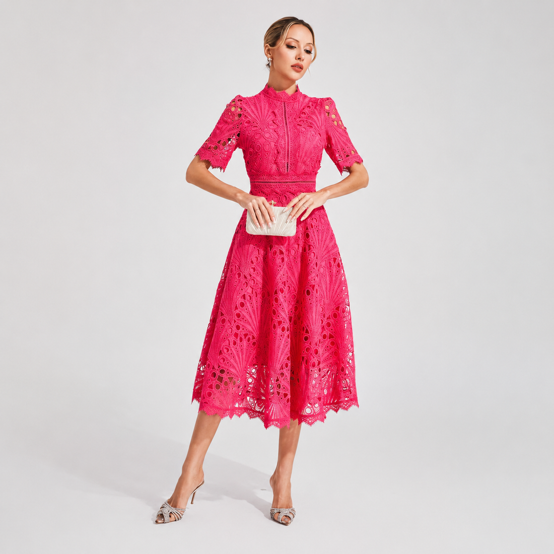 Hallie - Robe à la Mode Midi