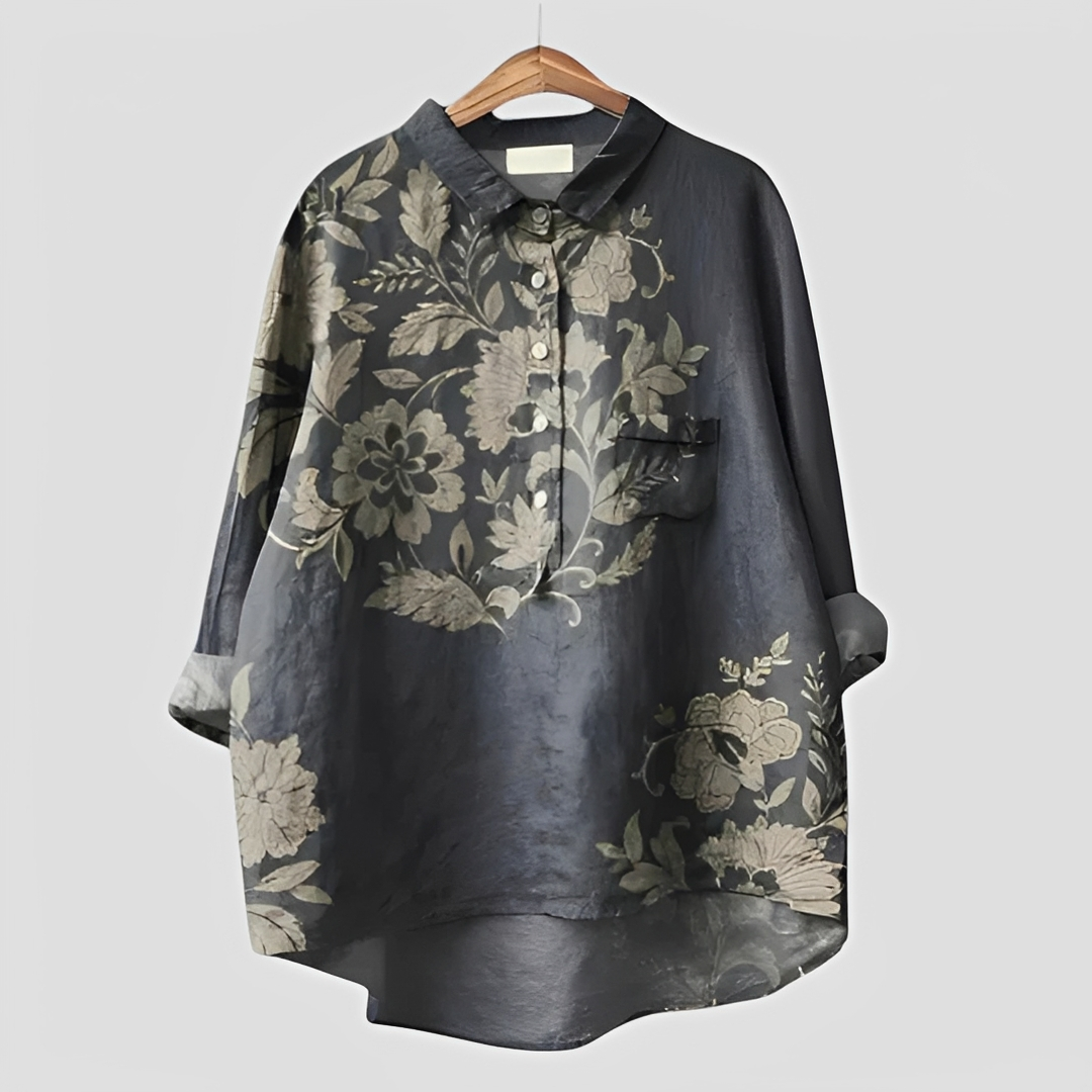 Bellina - Blouse Élégante et Légère à Boutons