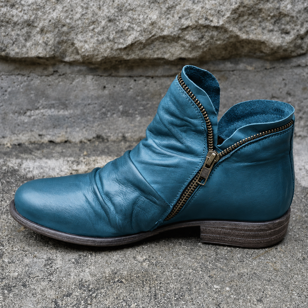 Julie - Bottes Élégantes avec Fermeture Éclair