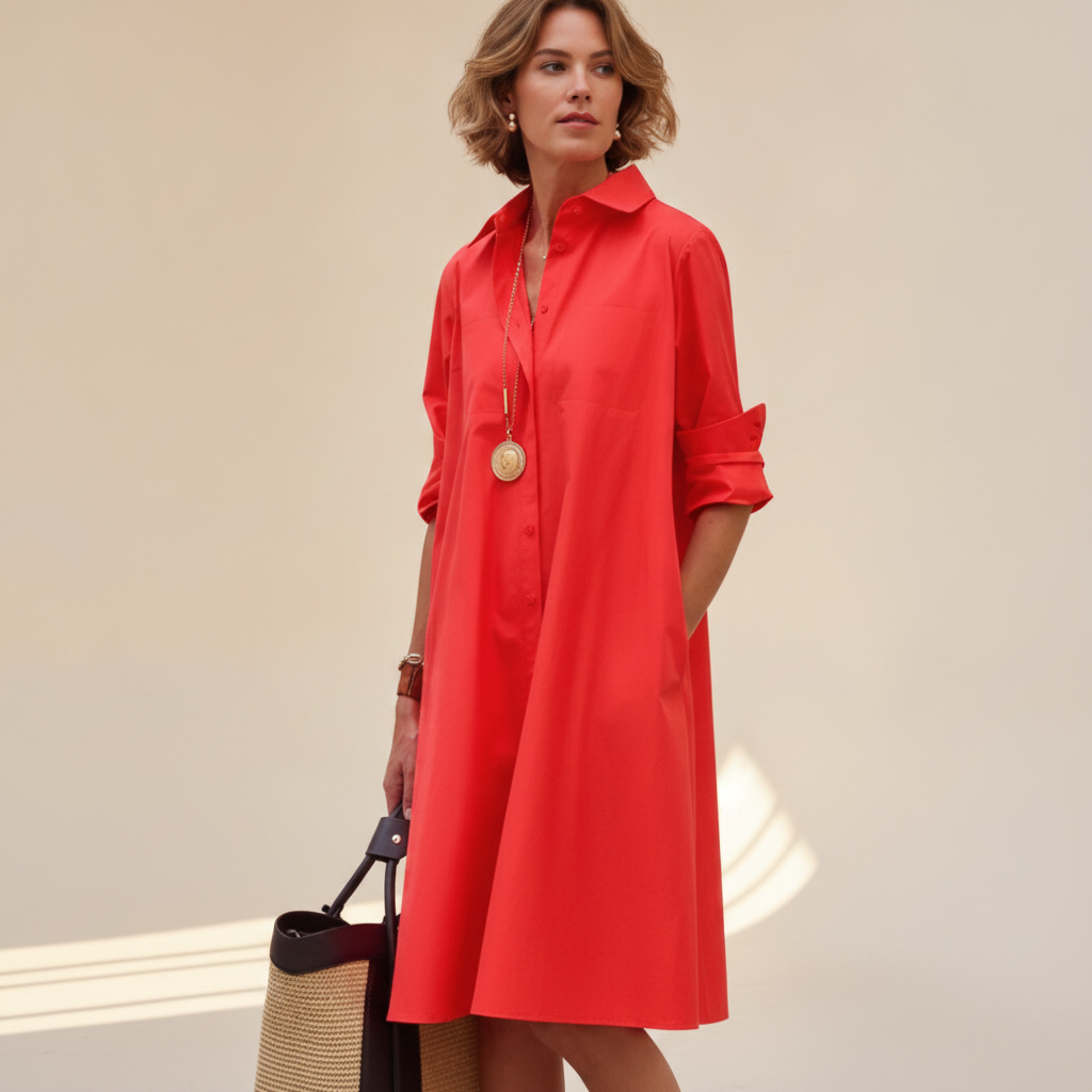 Gameela - Élégante Robe à Coupe Large