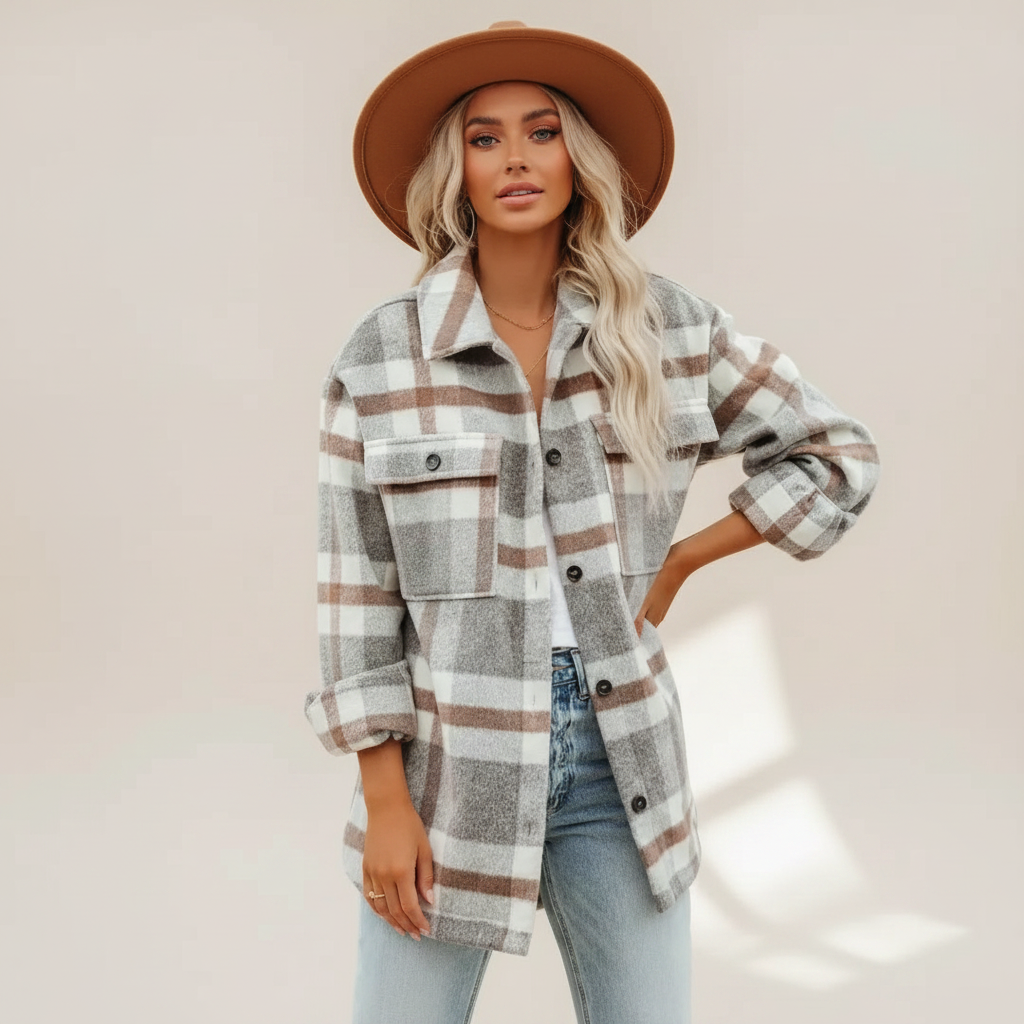 Mailys - Chemise Agréable à Boutons