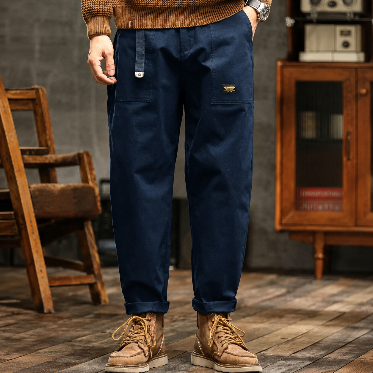 Clyde - Pantalon Flare Style Rétro