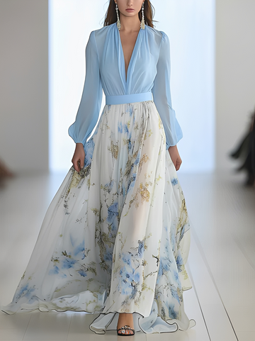 Cora - Robe Maxi Raffinée