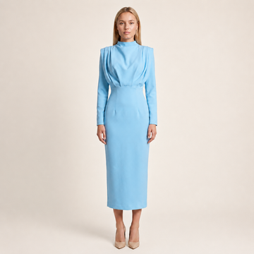 Darby - Robe Longue à Manches Longues Tendance