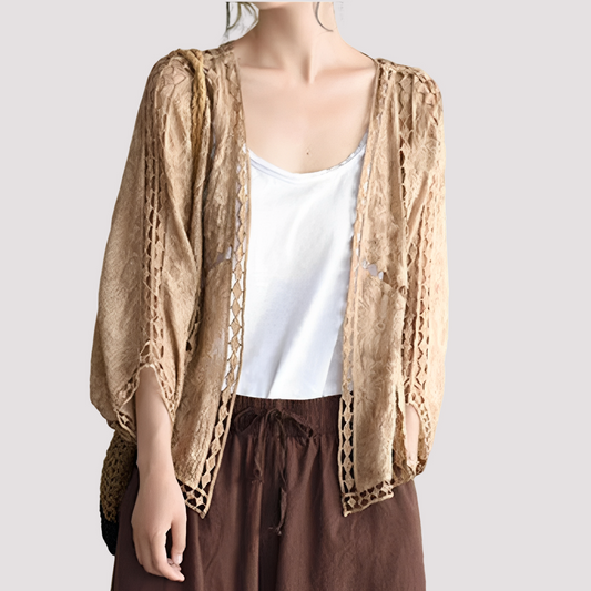 Connie - Cardigans tendance avec découpes pour femmes