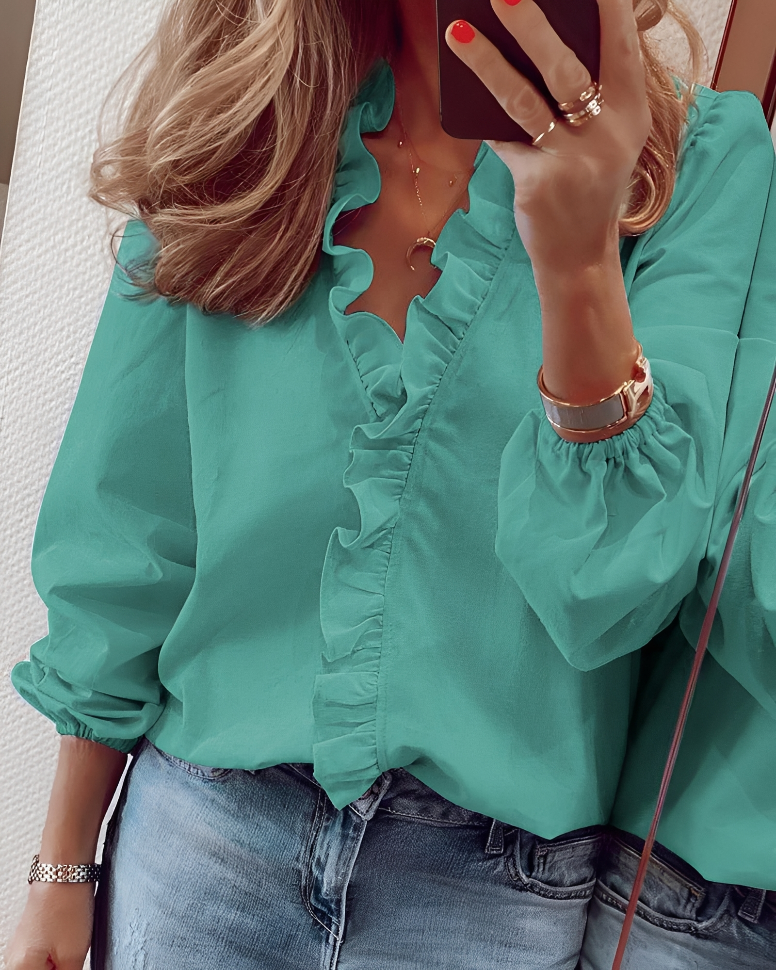 Sabrina - Blouse Élégante et Raffinée
