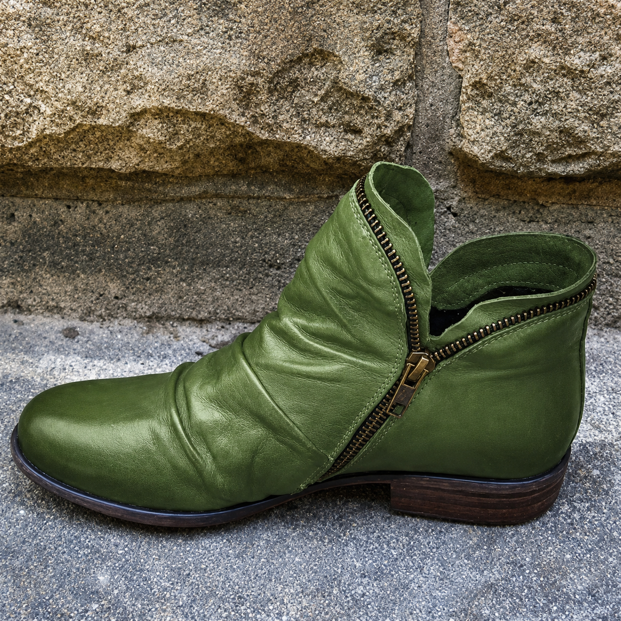 Julie - Bottes Élégantes avec Fermeture Éclair
