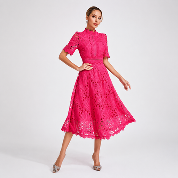 Hallie - Robe à la Mode Midi