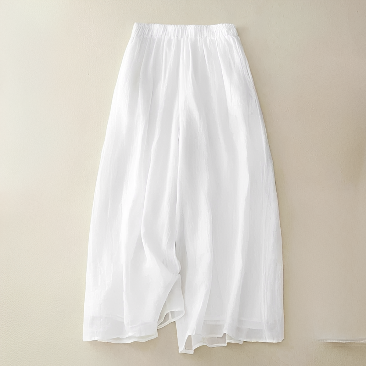 Zavina - Pantalon Décontracté avec Taille Élastique