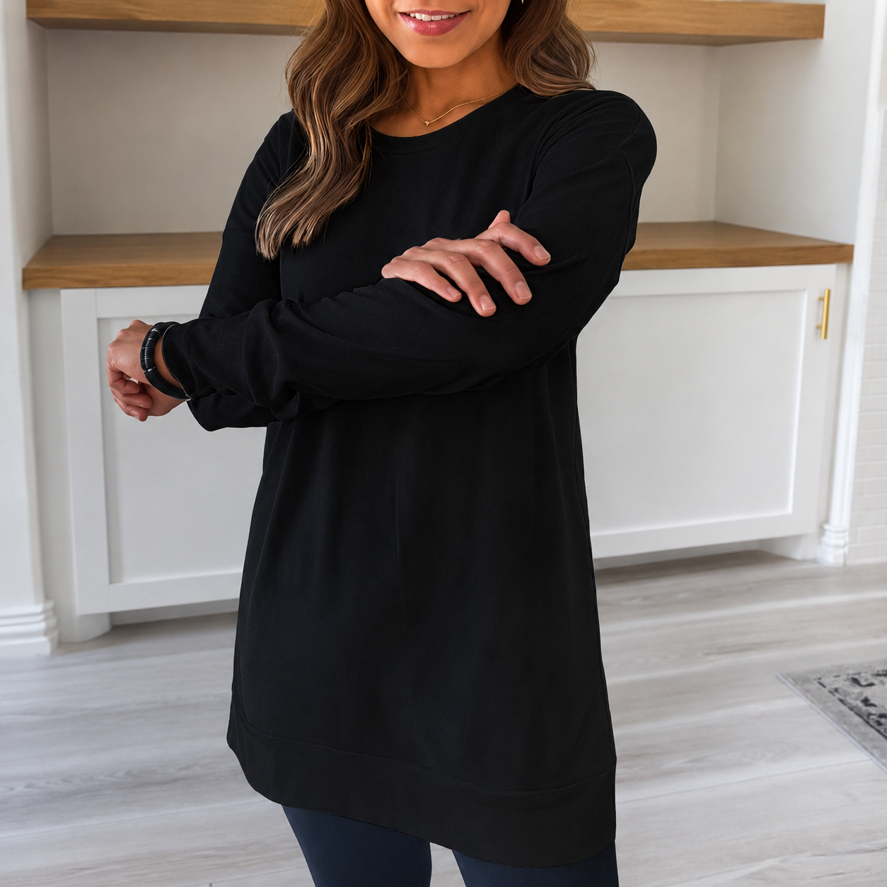 Magali - Haut Chic à Col Rond