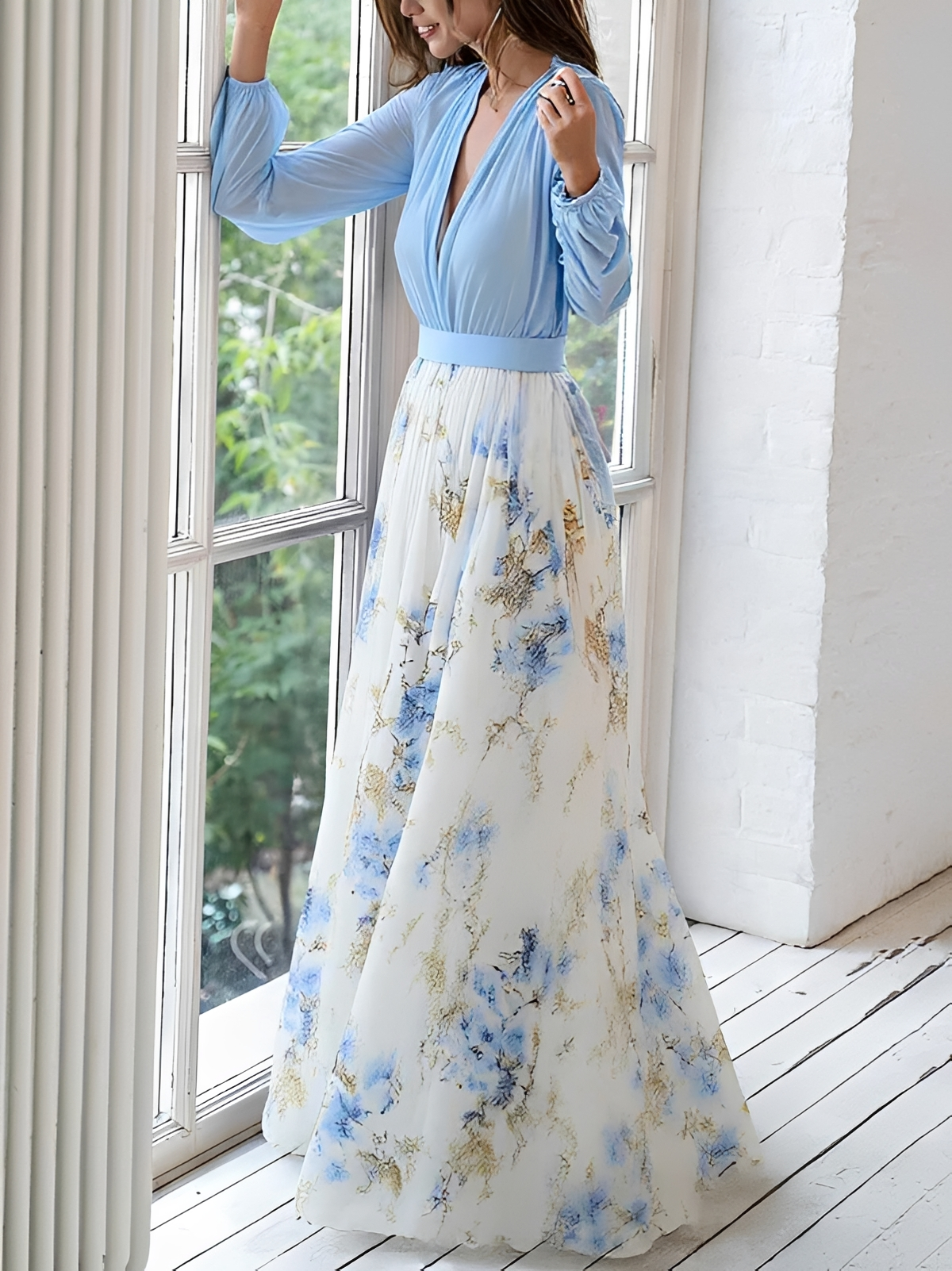 Cora - Robe Maxi Raffinée