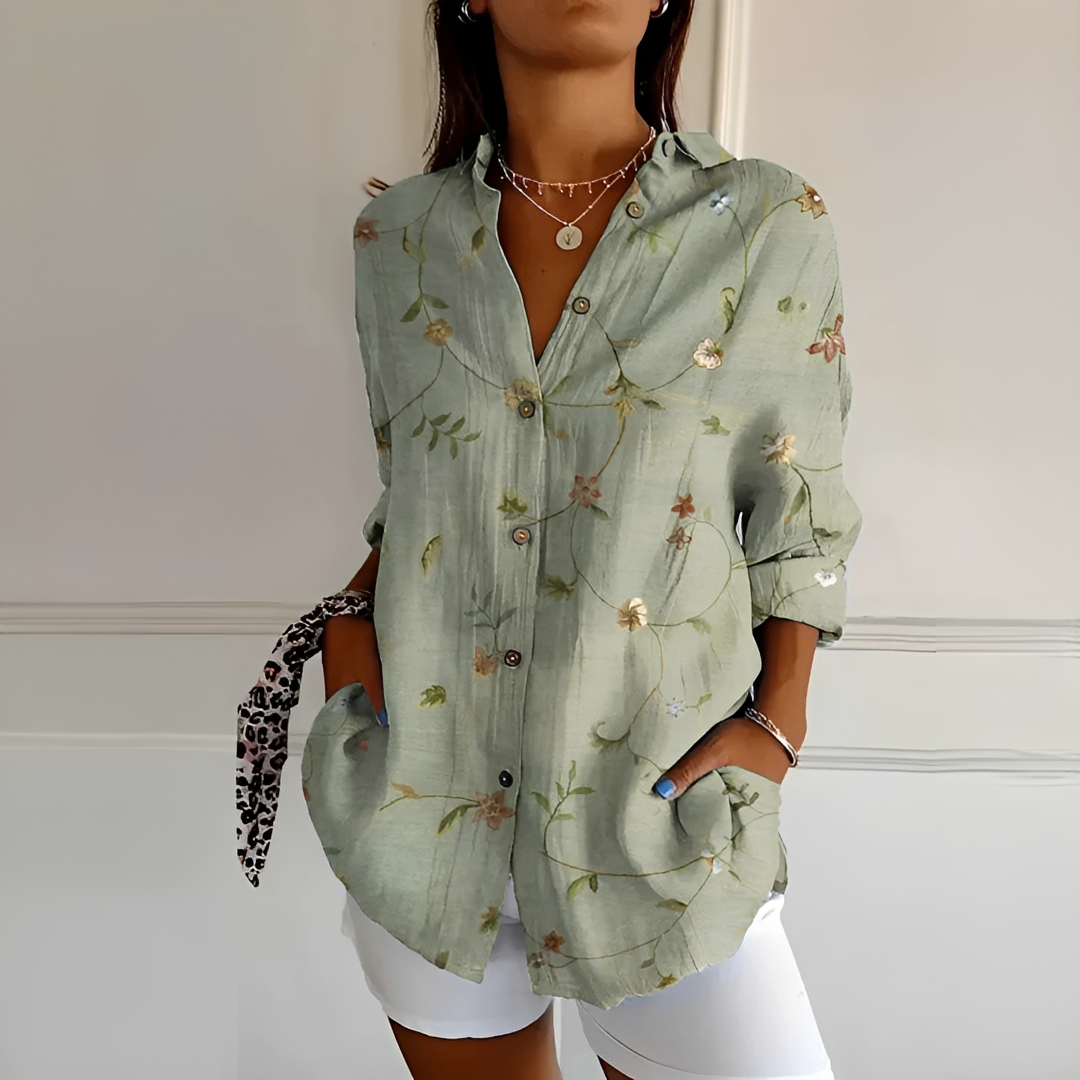Eleanor - Chemise Chic à Boutons