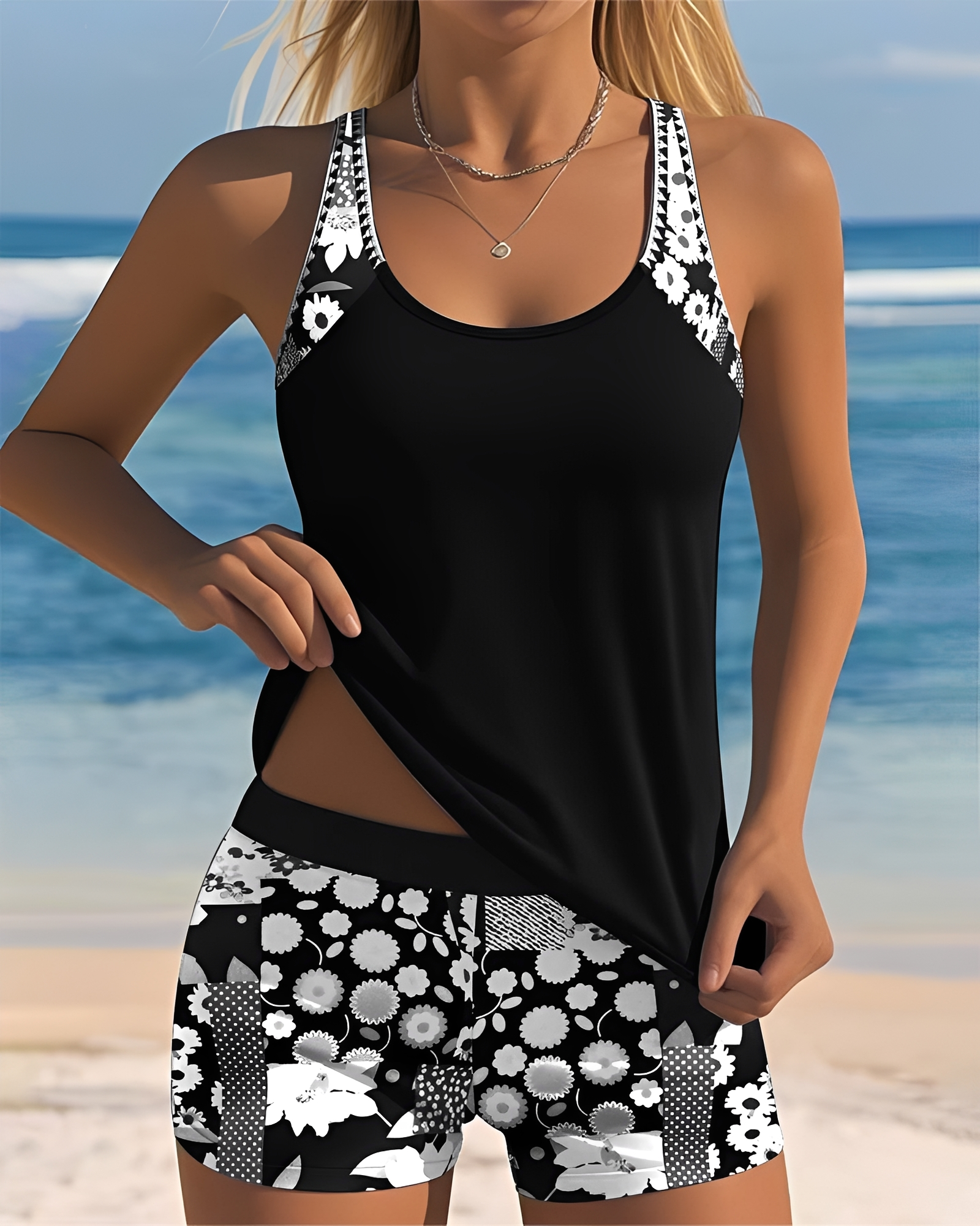 Jasmeen - Ensemble Tankini Tendance