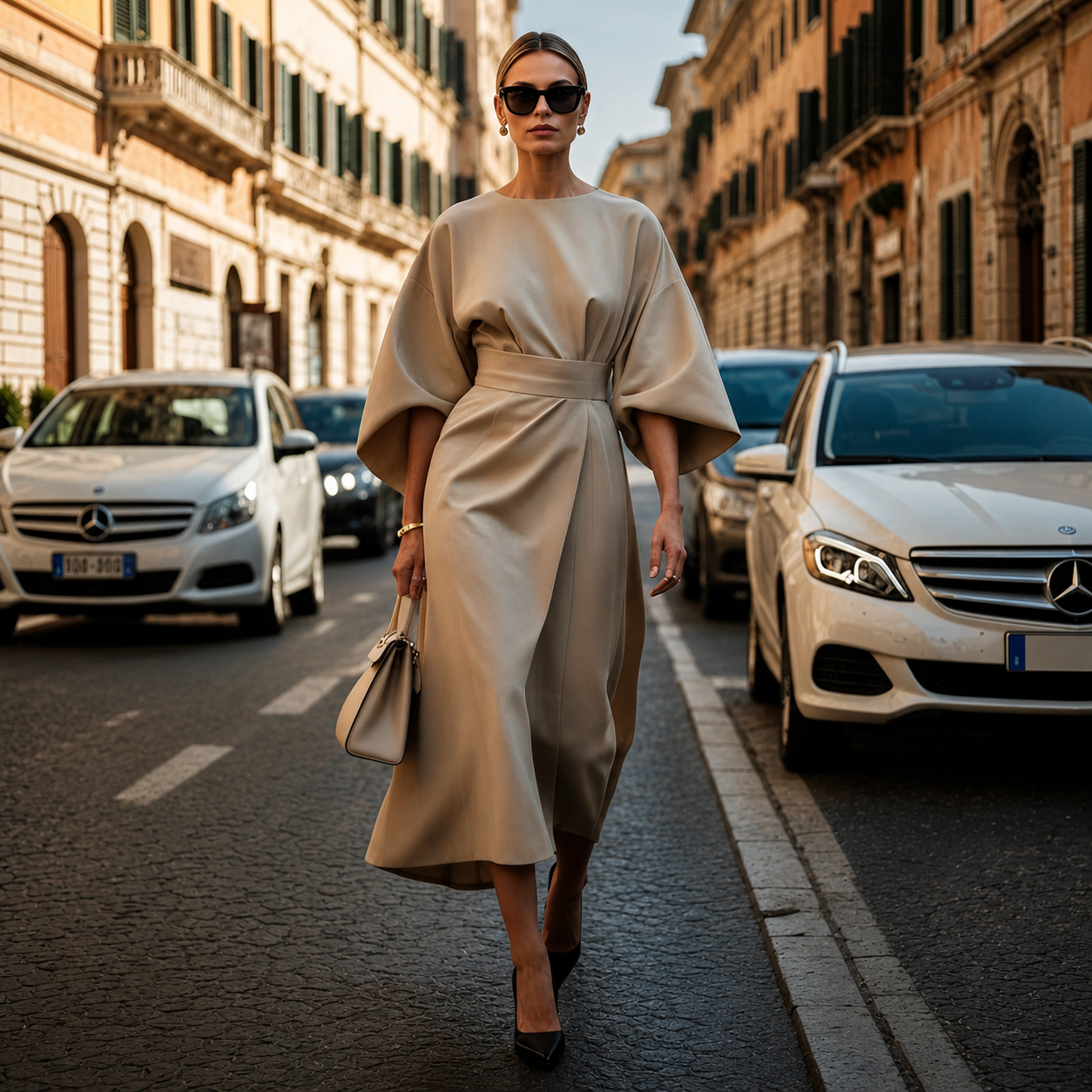 Sonia - Robe Chic à Manches Amples
