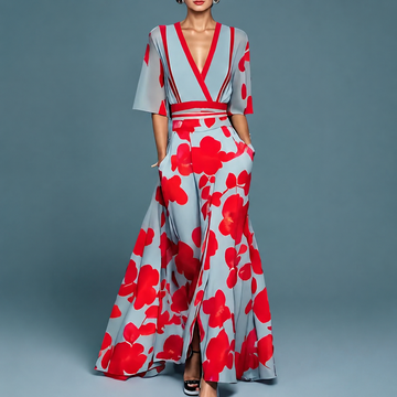 Laure - Robe Élégante Légère avec Encolure en V