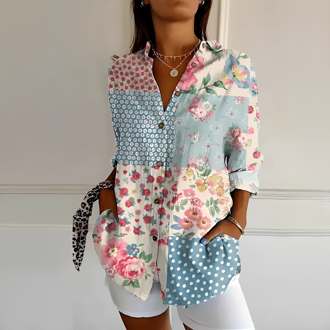 Eleanor - Chemise Chic à Boutons